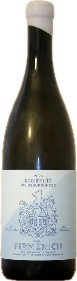 Flasche Firmenich Korallenriff Weißburgunder 2024