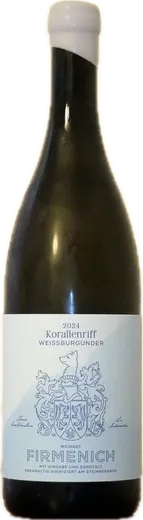 Flasche Firmenich Korallenriff Weißburgunder 2024