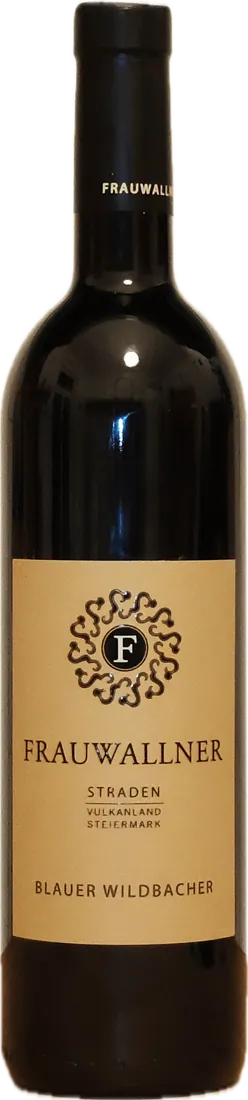 Flasche Frauwallner Blauer Wildbacher, Ried Buch 2017