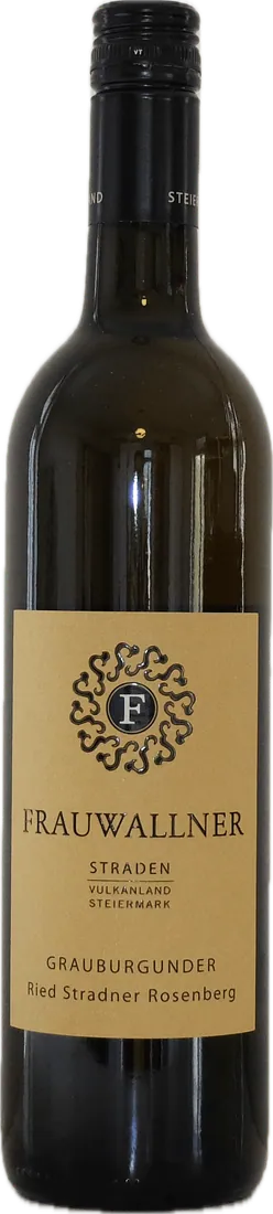 Flasche Frauwallner Grauburgunder, Ried, Stradener Rosenberg DAC 2017