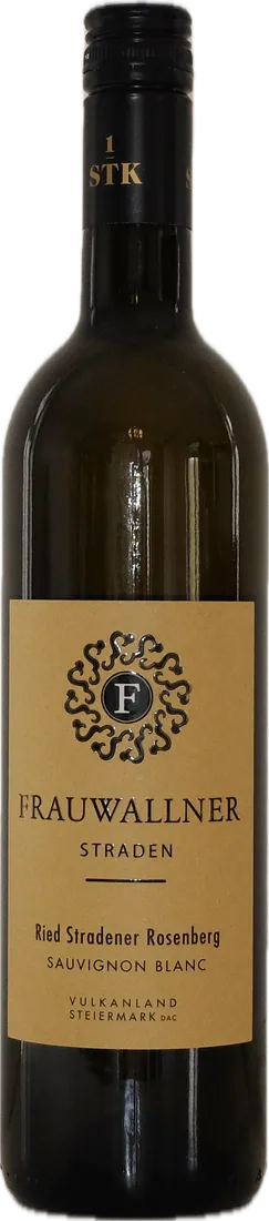 Flasche Frauwallner Sauvignon Blanc, Ried Stradener Rosenberg DAC 2018