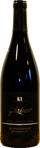 Flasche Glatzer Blaufränkisch Bernreiser 2011