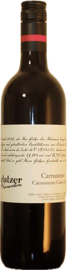Flasche Glatzer Carnuntum Cuvée DAC 2019