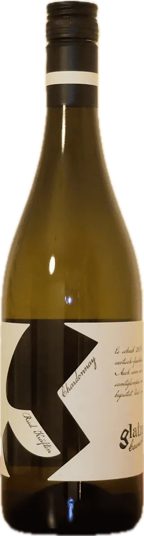 Flasche Glatzer Chardonnay Ried Kräften 2020