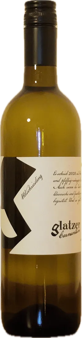 Flasche Glatzer Welschriesling DAC 2020