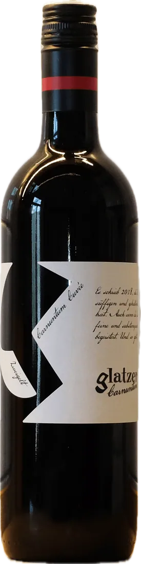 Flasche Glatzer Zweigelt Carnuntum Cuvée 2023