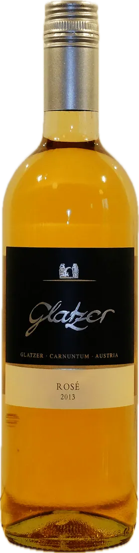 Flasche Glatzer Zweigelt Rosé Kabinett 2013
