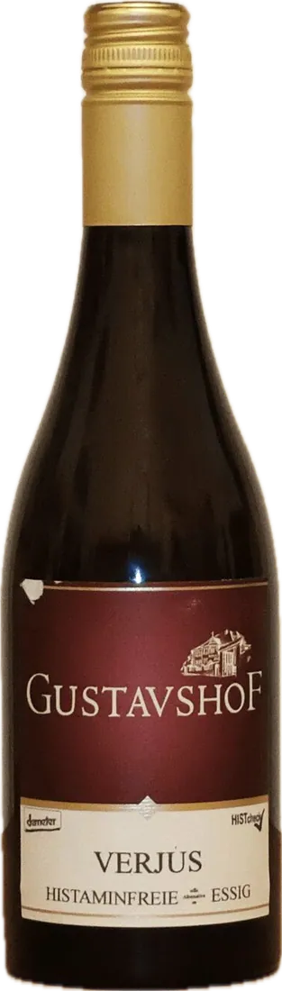 Flasche Gustavshof Verjus Muskat 0,5 L