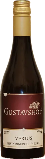 Flasche Gustavshof Verjus Muskat 0,5 L