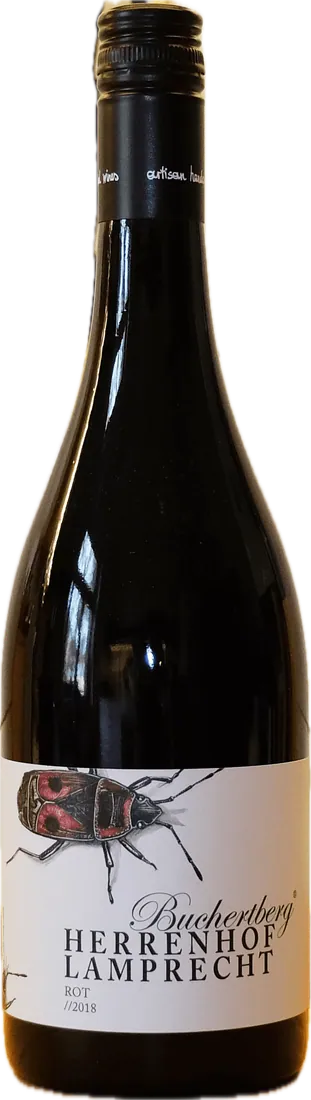 Flasche Herrenhof Lamprecht Buchertberg Rot 2018