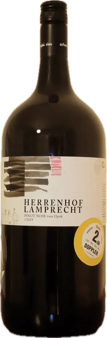 Flasche Herrenhof Lamprecht Pinot Noir vom Opok, Doppler 2019