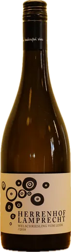 Flasche Herrenhof Lamprecht Welschriesling vom Lehm 2018