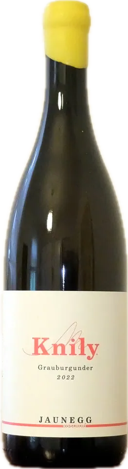 Flasche Jaunegg Grauburgunder, Lage Knily trocken 2022