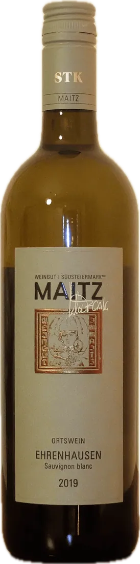 Flasche Maitz Sauvignon Blanc Ehrenhausen 2019 Ortswein