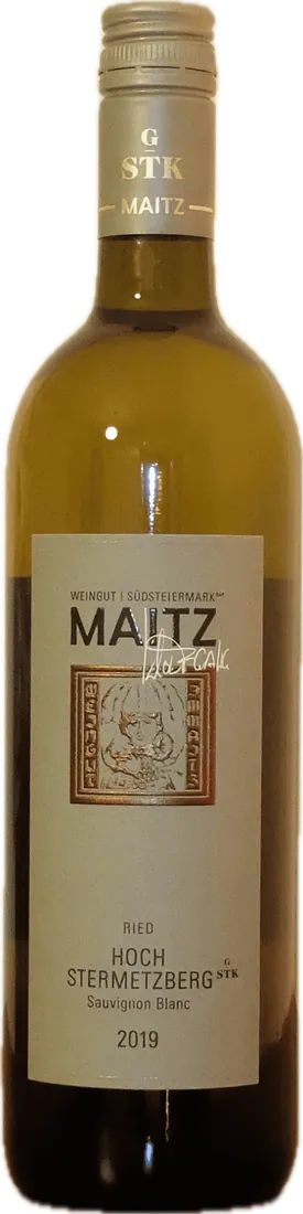 Flasche Maitz Sauvignon Blanc Große STK Riede HOCHSTERMETZBERG 2019
