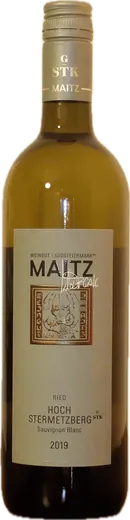 Flasche Maitz Sauvignon Blanc Große STK Riede HOCHSTERMETZBERG 2019