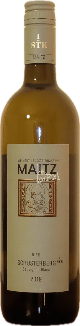 Flasche Maitz Sauvignon Blanc Schusterberg 2019 Erste STK Riede