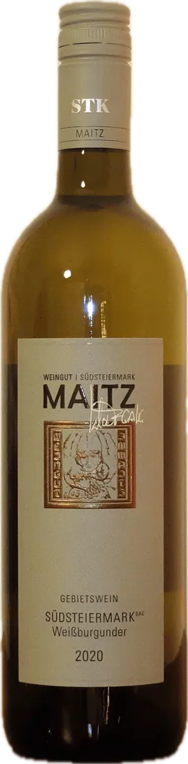 Flasche Maitz Weißburgunder 2020 DAC