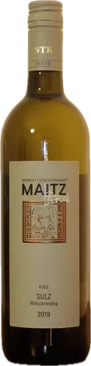 Flasche Maitz Welschriesling Ried Sulz 2019