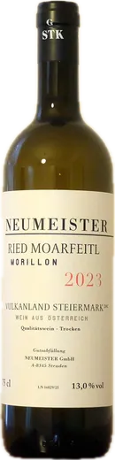Flasche Neumeister Ried Moarfeitl Morillon=(CH) 2023