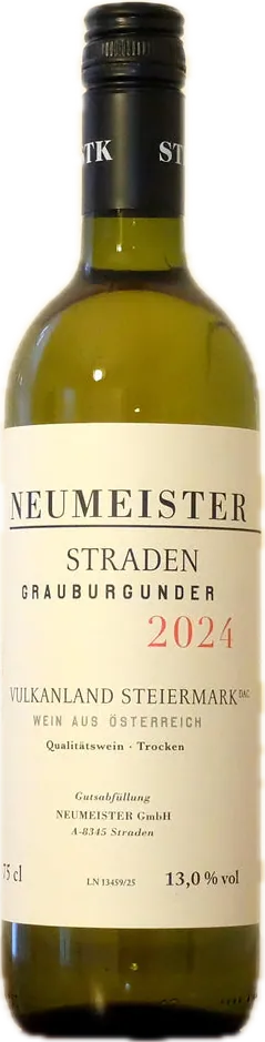 Flasche Neumeister Grauburgunder Straden 2024 Ortswein