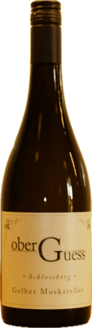 Flasche Oberguess Muskateller Schlossberg 2017