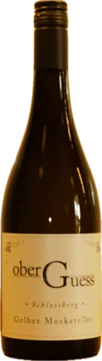 Flasche Oberguess Muskateller Schlossberg 2017