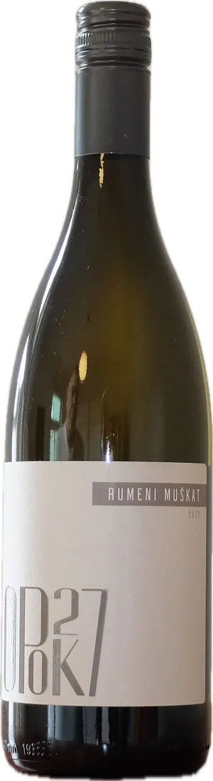 Flasche Opok 27 Rumeni Muskat 2022