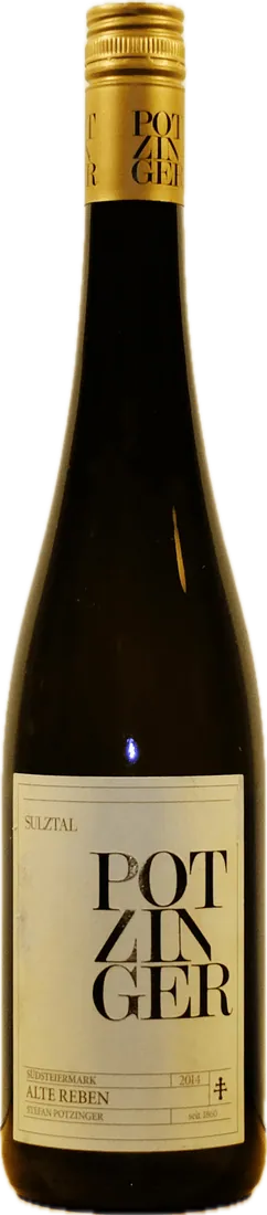 Flasche Potzinger Cuvée weiß Alte Reben Sulz 2014
