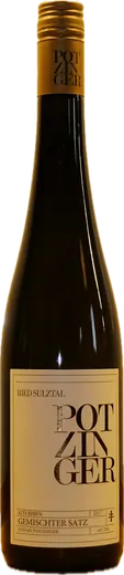 Flasche Potzinger Gemischter Satz, Ried Sulztal 2017