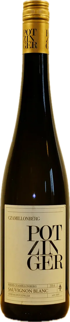 Flasche Potzinger Sauvignon Blanc „Czamillonberg“ 2014
