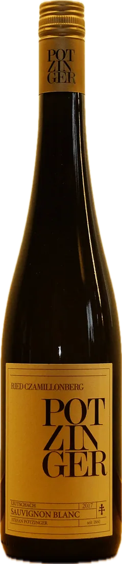 Flasche Potzinger Sauvignon Blanc „Czamillonberg“ 2017