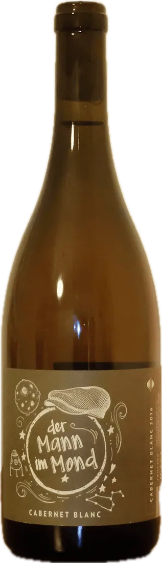 Flasche Scharl „der Mann im Mond“ Magnum Cabernet Blanc 2016
