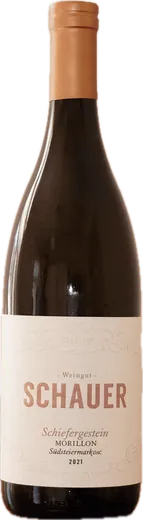Flasche Schauer Chardonnay Schiefergestein 2021