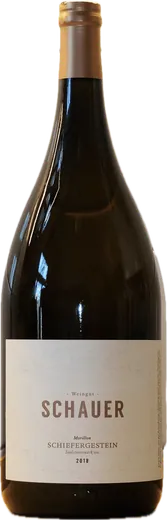Flasche Schauer Chardonnay Schiefergestein Magnum 2018