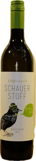 Flasche Schauer Cuvée aus WB / Mu / Riesl. „Schauerstoff“ 2017