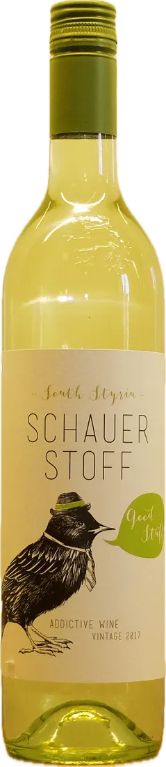 Flasche Schauer Cuvée aus WB / Mu / Riesl. Schauerstoff 2017 weiß