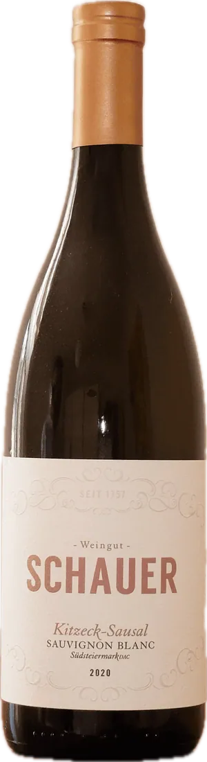 Flasche Schauer Sauvignon Blanc Kitzeck Sausal DAC 2019/20