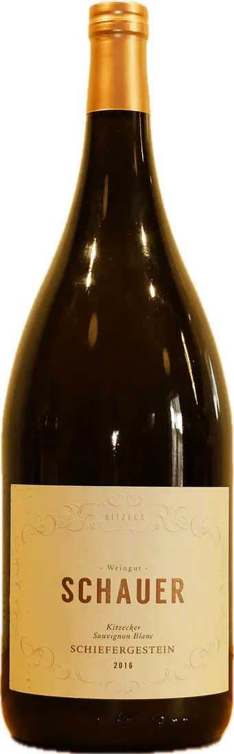 Flasche Schauer Sauvignon Blanc Schiefergestein 2018 Magnum