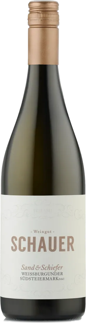 Flasche Schauer Weißburgunder 2020 Sand&Schiefer