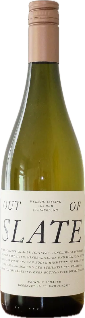 Flasche Schauer Welschriesling Out of Slate 2022
