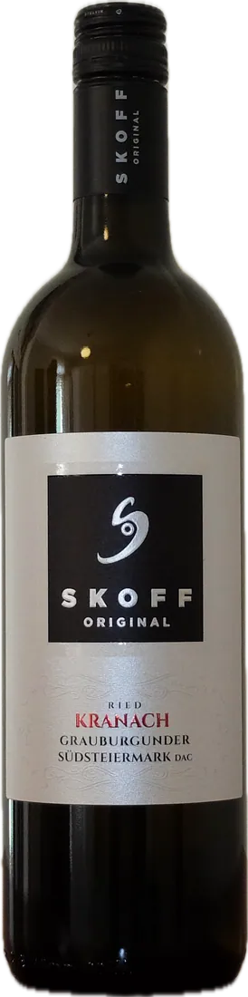 Flasche Skoff Original Grauburgunder Ried Kranach 2022
