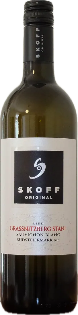 Flasche Skoff Original Sauvignon Blanc Grassnitzberg Stani 2022