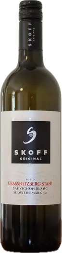 Flasche Skoff Original Sauvignon Blanc Grassnitzberg Stani 2022