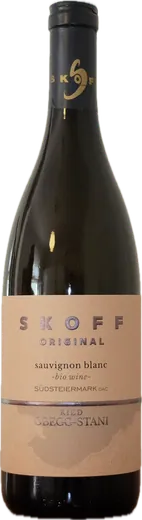 Flasche Skoff Original Sauvignon Blanc Ried Obegg-Stani 2021