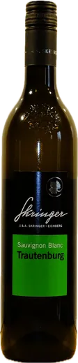 Flasche Skringer Sauvignon Blanc Lage Trautenburg 2015
