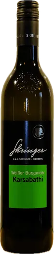 Flasche Skringer Weißburgunder Selektion Lage Karsabathi 2012