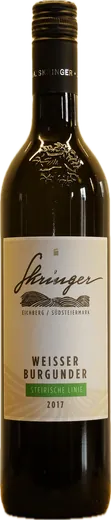 Flasche Skringer Weißer Burgunder 2017