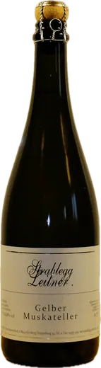 Flasche Strablegg-Leitner Leitner, Muskateller-Sekt Brut