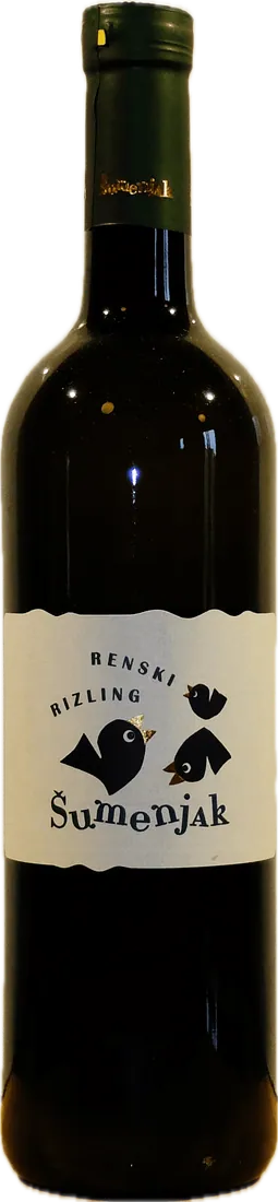 Flasche Šumenjak Rheinriesling 2013